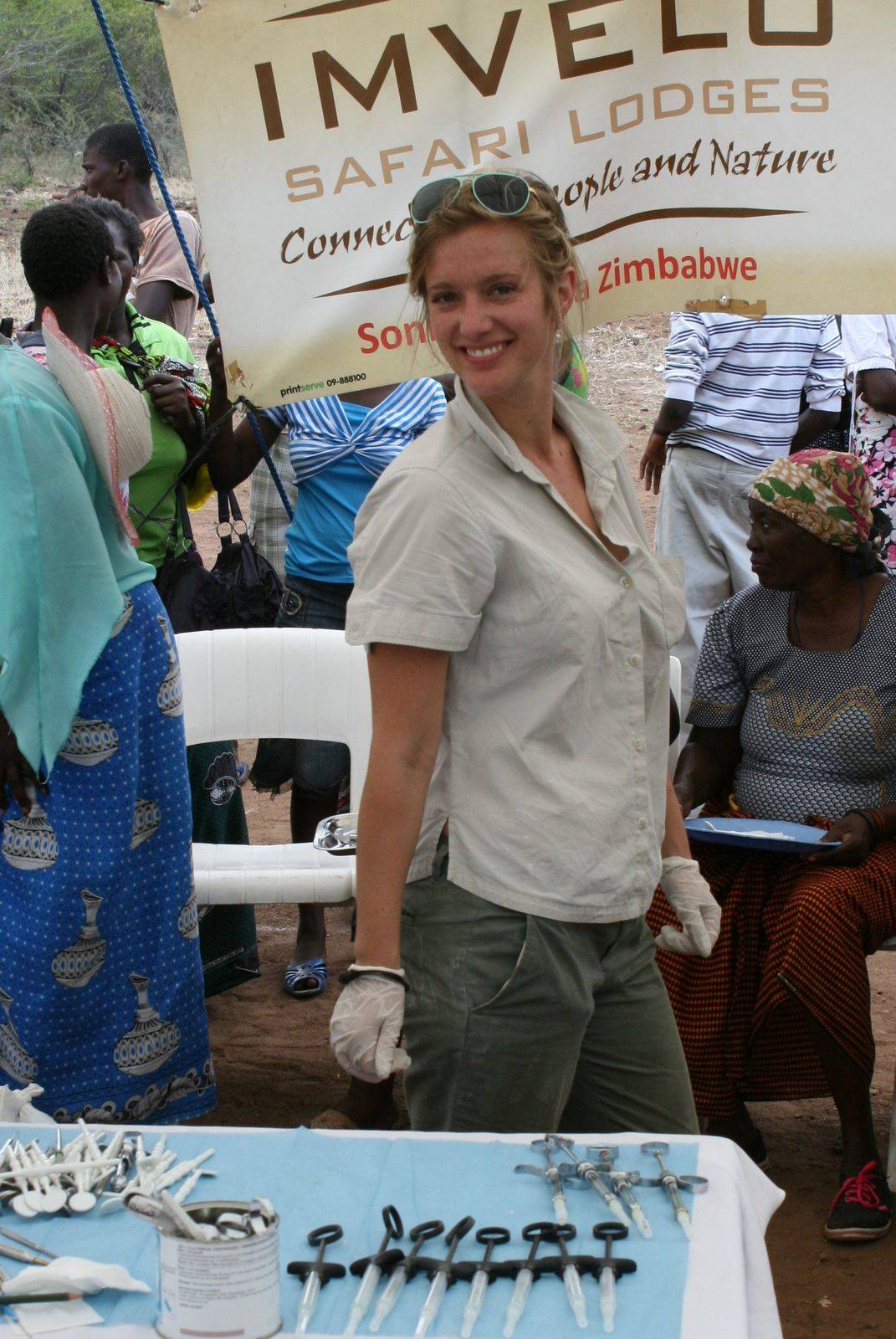 Samantha alla Sidinda Clinic, 2013