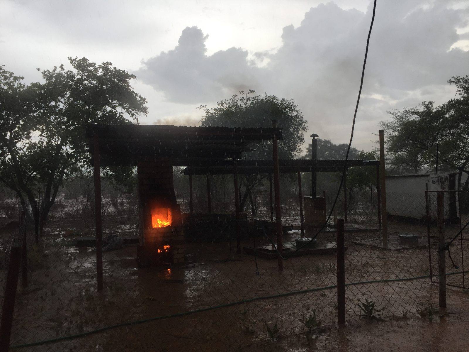 Il fuoco del campo, dicembre 2016
